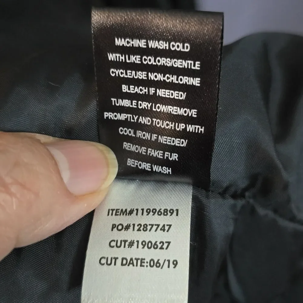 Torrid Black Puffer Coat